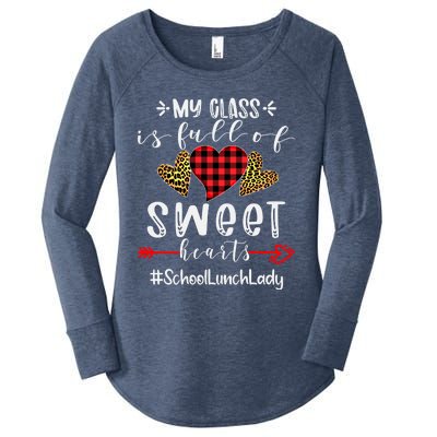 School Lunch Lady My Class Is Full Of Sweet Hearts Gift Women's Perfect Tri Tunic Long Sleeve Shirt