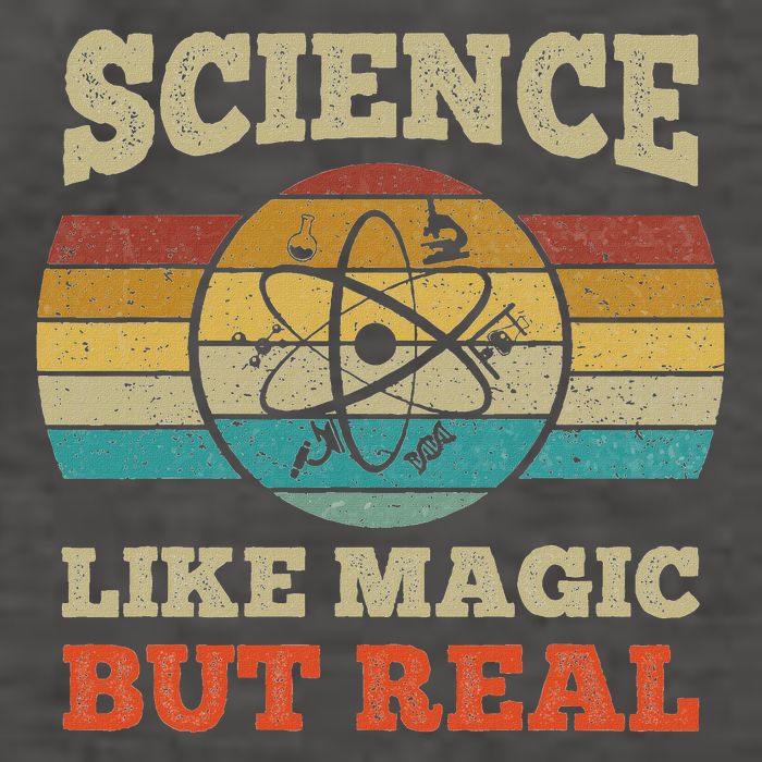 Science Like Magic But Real Science Teacher Geek Nerd Vector Backpack