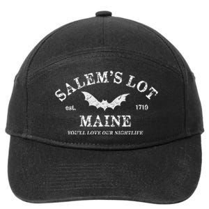 SalemS Lot Maine Nightlife Vampire Bat 7-Panel Snapback Hat