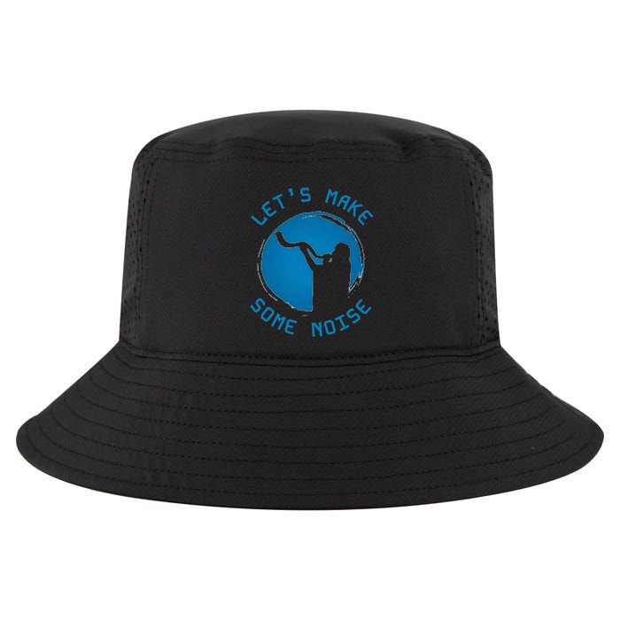 Shofar LetS Make Some Noise Rosh Hashanah Cool Comfort Performance Bucket Hat