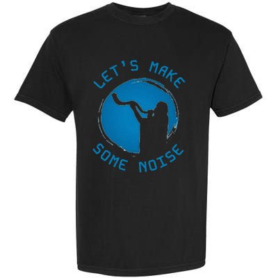 Shofar LetS Make Some Noise Rosh Hashanah Garment-Dyed Heavyweight T-Shirt