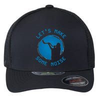 Shofar LetS Make Some Noise Rosh Hashanah Flexfit Unipanel Trucker Cap