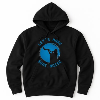 Shofar LetS Make Some Noise Rosh Hashanah Hoodie