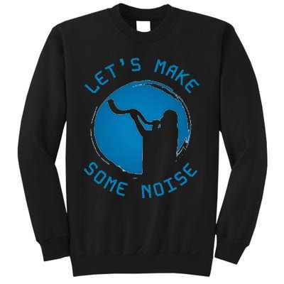 Shofar LetS Make Some Noise Rosh Hashanah Sweatshirt