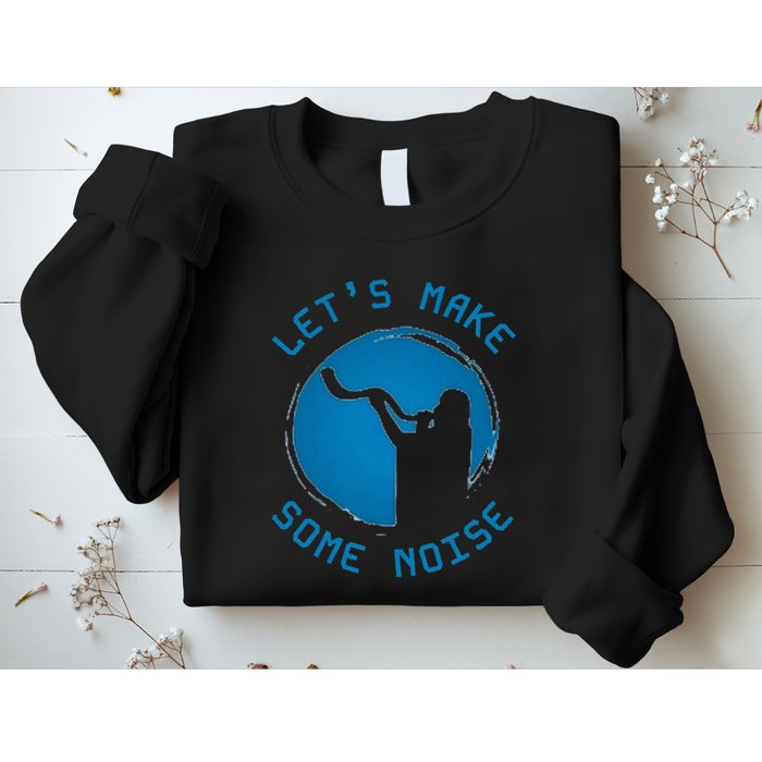 Shofar LetS Make Some Noise Rosh Hashanah Sweatshirt