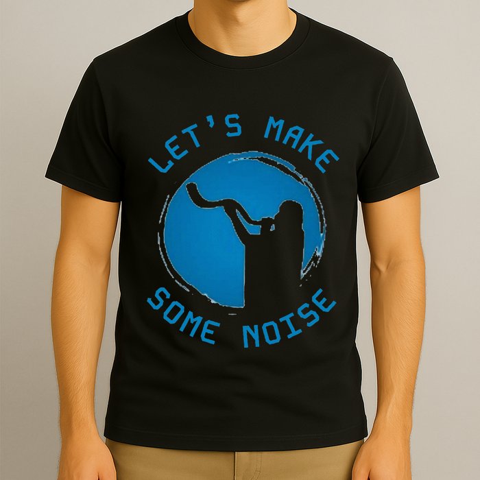 Shofar LetS Make Some Noise Rosh Hashanah T-Shirt