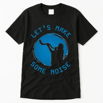 Shofar LetS Make Some Noise Rosh Hashanah Tall T-Shirt