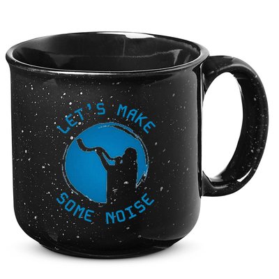 Shofar LetS Make Some Noise Rosh Hashanah 15oz Campfire Ceramic Mug