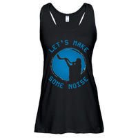 Shofar LetS Make Some Noise Rosh Hashanah Ladies Essential Flowy Tank