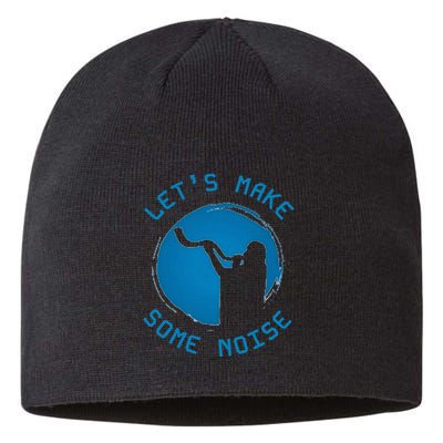 Shofar LetS Make Some Noise Rosh Hashanah Sustainable Beanie