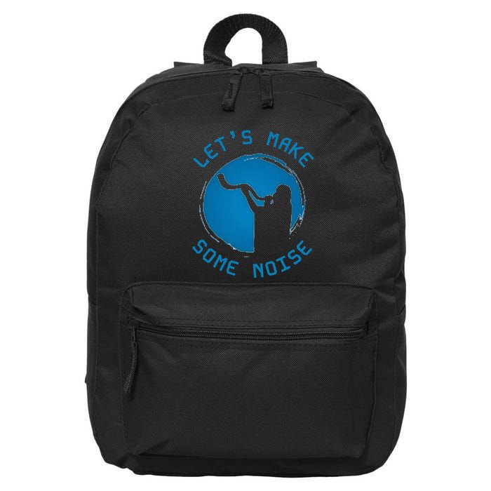 Shofar LetS Make Some Noise Rosh Hashanah 16 in Basic Backpack