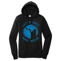 Shofar LetS Make Some Noise Rosh Hashanah Women's Pullover Hoodie