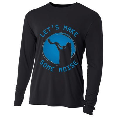 Shofar LetS Make Some Noise Rosh Hashanah Cooling Performance Long Sleeve Crew