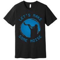 Shofar LetS Make Some Noise Rosh Hashanah Premium T-Shirt