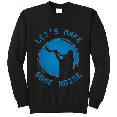 Shofar LetS Make Some Noise Rosh Hashanah Tall Sweatshirt