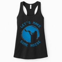 Shofar LetS Make Some Noise Rosh Hashanah Womens Tank Top