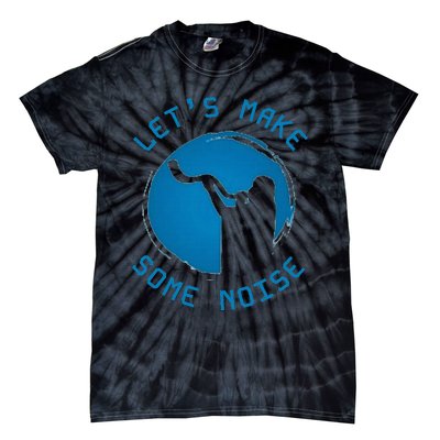 Shofar LetS Make Some Noise Rosh Hashanah Tie-Dye T-Shirt