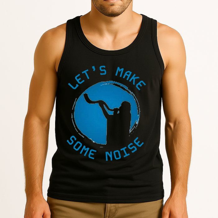 Shofar LetS Make Some Noise Rosh Hashanah Tank Top