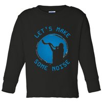 Shofar LetS Make Some Noise Rosh Hashanah Toddler Long Sleeve Shirt