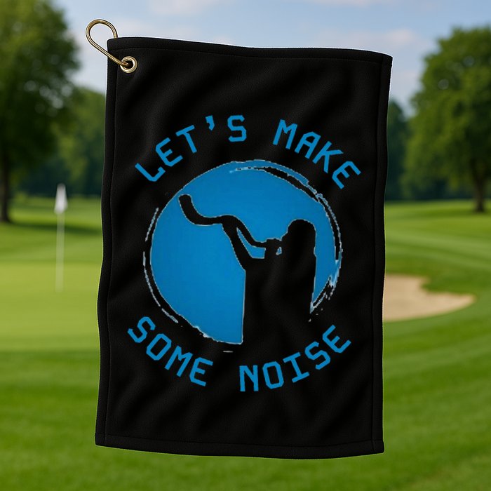 Shofar LetS Make Some Noise Rosh Hashanah Golf Towel