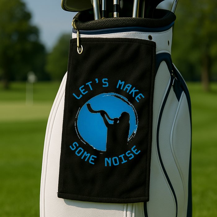 Shofar LetS Make Some Noise Rosh Hashanah Golf Towel