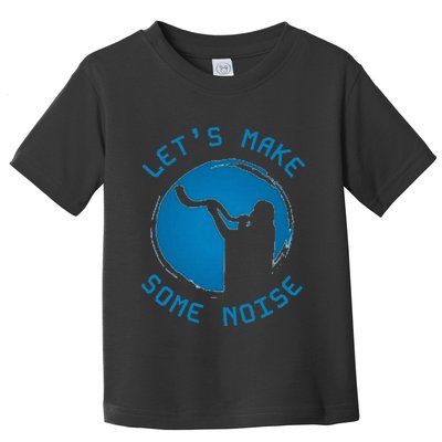 Shofar LetS Make Some Noise Rosh Hashanah Toddler T-Shirt