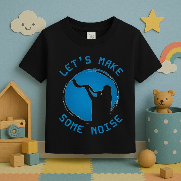 Shofar LetS Make Some Noise Rosh Hashanah Toddler T-Shirt
