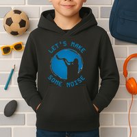 Shofar LetS Make Some Noise Rosh Hashanah Kids Hoodie