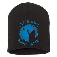 Shofar LetS Make Some Noise Rosh Hashanah Short Acrylic Beanie