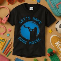 Shofar LetS Make Some Noise Rosh Hashanah Kids T-Shirt