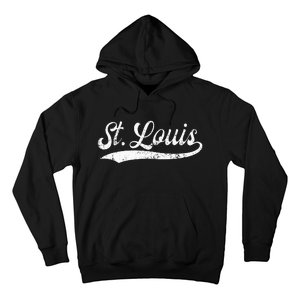 St Louis Missouri Distressed Mo Apparel Hoodie