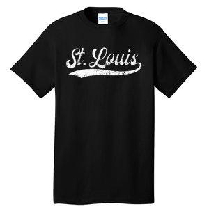 St Louis Missouri Distressed Mo Apparel Tall T-Shirt