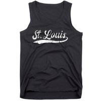 St Louis Missouri Distressed Mo Apparel Tank Top