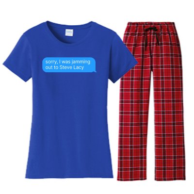 Steve Lacy Merch Women's Flannel Pajama Set