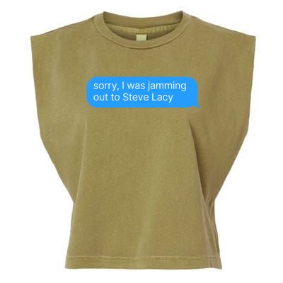 Steve Lacy Merch Garment-Dyed Women's Muscle Tee