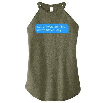 Steve Lacy Merch Women's Perfect Tri Rocker Tank