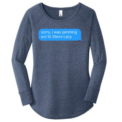 Steve Lacy Merch Women's Perfect Tri Tunic Long Sleeve Shirt