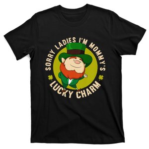 Sorry Ladies Mommy Is My Lucky Charmss St Patricks Day T-Shirt