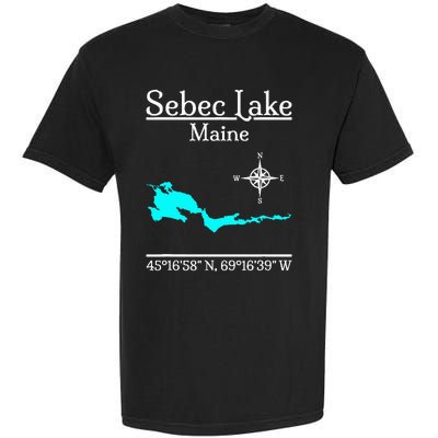 Sebec Lake Maine Garment-Dyed Heavyweight T-Shirt