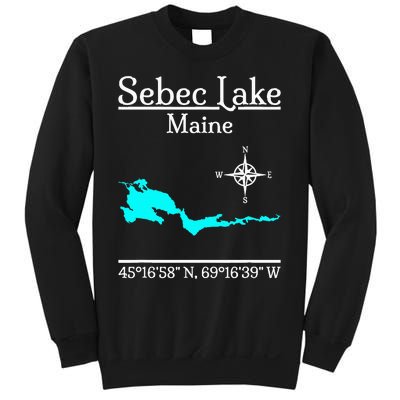 Sebec Lake Maine Sweatshirt