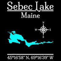 Sebec Lake Maine Sustainable Bucket Hat