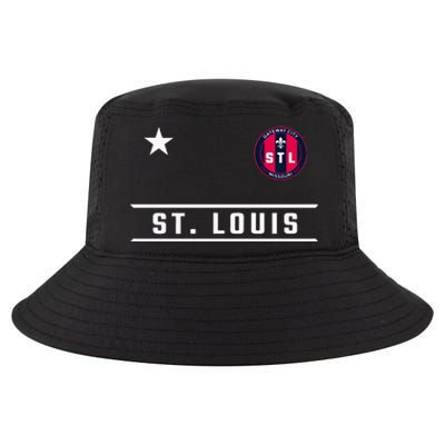 St Louis Missouri Fleur De Lis Custom Badge Cool Comfort Performance Bucket Hat