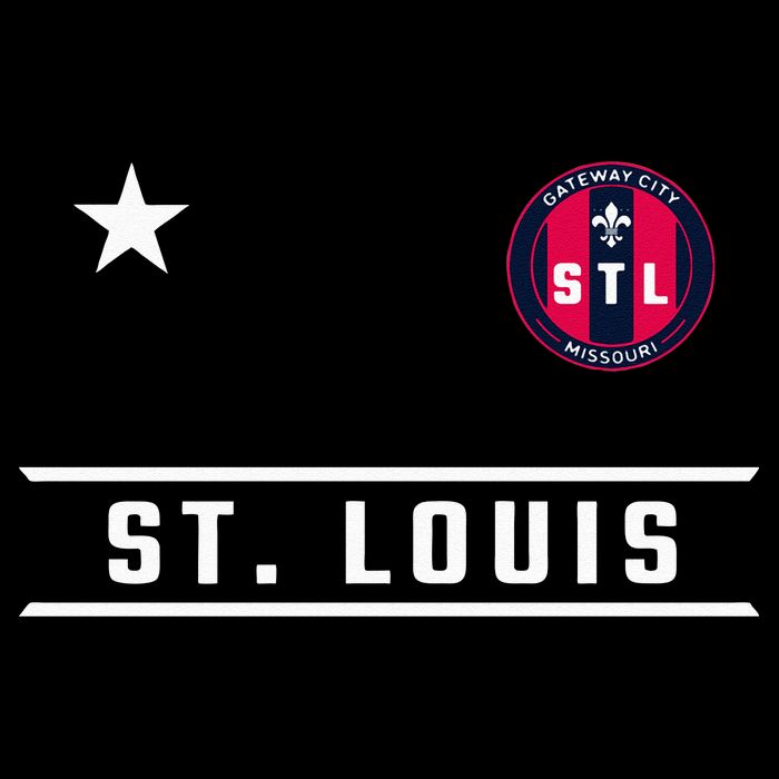 St Louis Missouri Fleur De Lis Badge Cooling Performance Crew T-Shirt