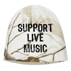 Support Live Music Concert Lover Live Band Kati - Camo Knit Beanie