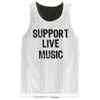 Support Live Music Concert Lover Live Band Mesh Reversible Basketball Jersey Tank