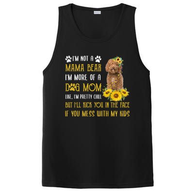 Sunflower Labradoodle Mom Mothers Day Dog Mom Great Gift PosiCharge Competitor Tank