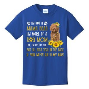 Sunflower Labradoodle Mom Mothers Day Dog Mom Great Gift Kids T-Shirt