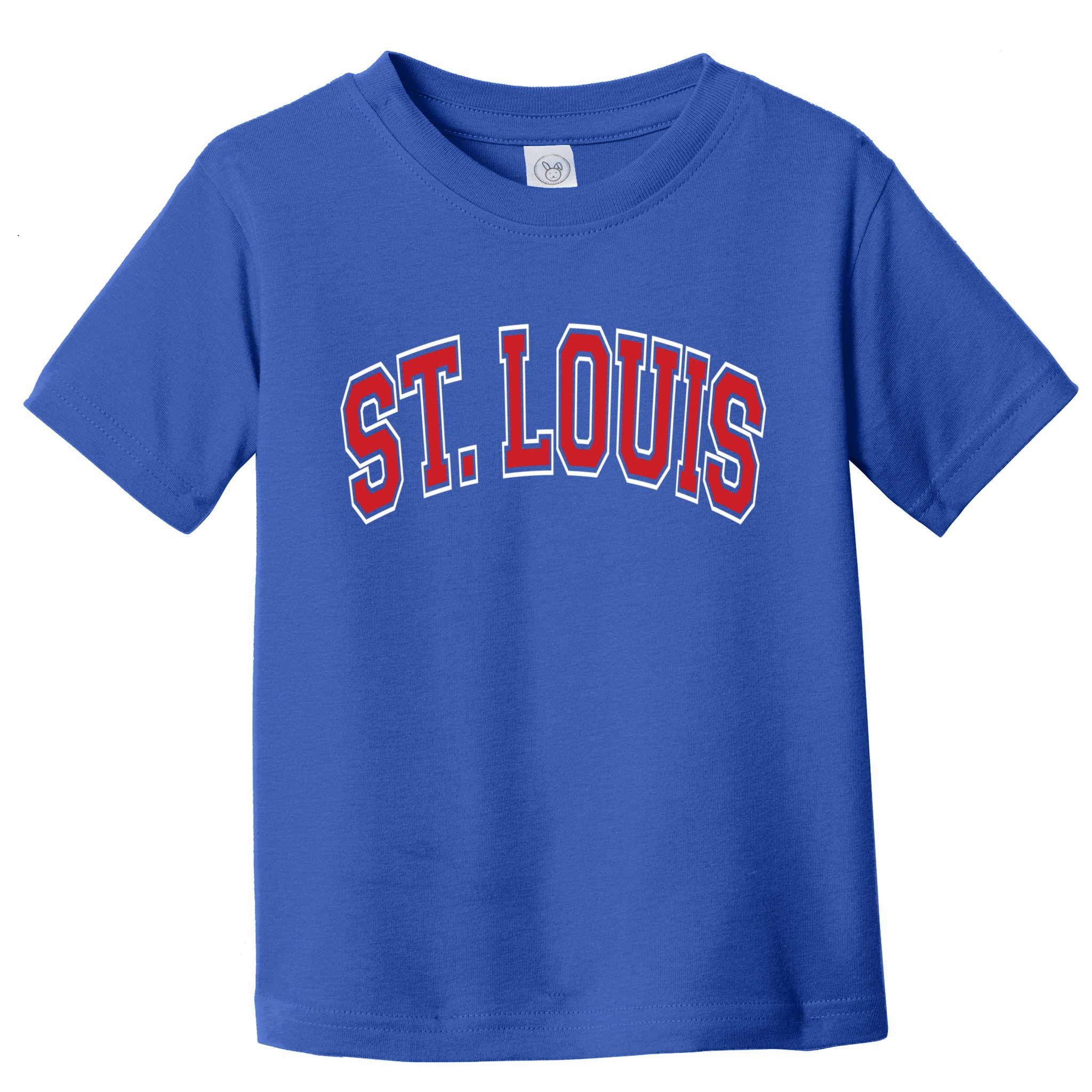St Louis Missouri Varsity Style Red Text Gift Toddler T-Shirt