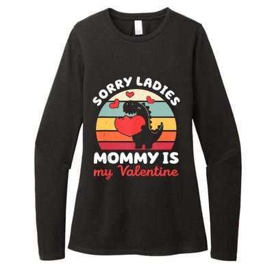 Sorry Ladies Mommy Is My Valentine Valentines Day Cute Gift Womens CVC Long Sleeve Shirt