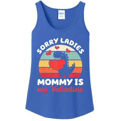 Sorry Ladies Mommy Is My Valentine Valentines Day Cute Gift Ladies Essential Tank